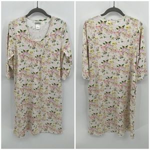 Cotn floral nightgown